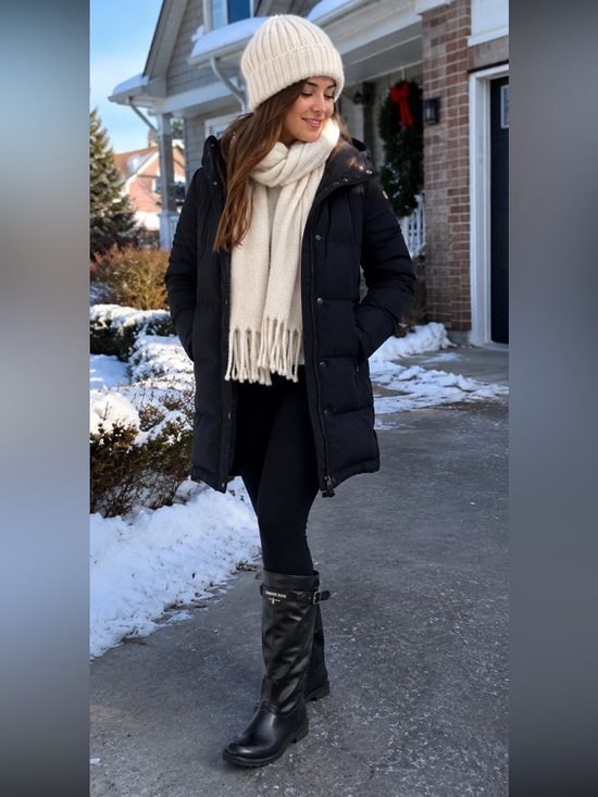 London Fog Shoes - London Fog LINED rain boot winter boot size 8.5 brand new. Zipper on the back.